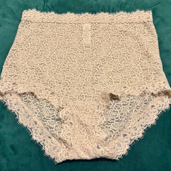 Aerie Show Off Eyelash Lace High-Waisted Boybrief – Small, New Without Tags - Picture 2 of 5